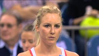 Highlights Urszula Radwanska POL v Maria Sharapova RUS [upl. by Hsiekal310]