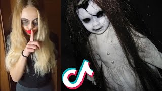 SCARE PRANK on TikTok Funny Scare Pranks on ScareCam Part 3 [upl. by Nydnarb]