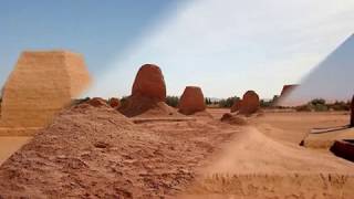 The pyramids of the Garmantes civilization in southern Libya [upl. by Bivins]