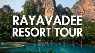 RAYAVADEE Krabi Thailand Resort Walkthrough No Music [upl. by Nwahsaj]