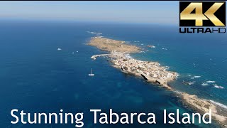 Discover stunning Tabarca Island  4K Aerial Video [upl. by Daune]