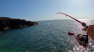 Lure Fishing the CLIFFS of North Wales [upl. by Nnylamme401]