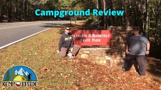 Franklin D Roosevelt State Park Campground Review  Best Camping in Pine Mountain Georgia [upl. by Nemsaj]