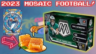 DID I PROFIT 2023 Mosaic Football Hobby Box Product Review [upl. by Nims361]