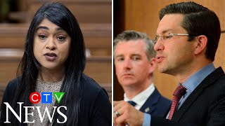 Poilievre squares off with Chagger in tense exchange over WE Charity scandal engulfing Trudeau [upl. by Maxfield764]