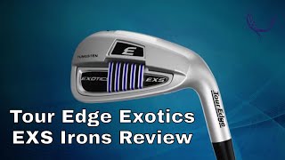 TOUR EDGE EXOTICS EXS IRONS REVIEW [upl. by Xuagram]