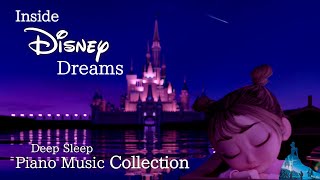 Disney Inside Dream Piano Music Collection for Deep Sleep and Soothing No Midroll Ads [upl. by Jenks752]