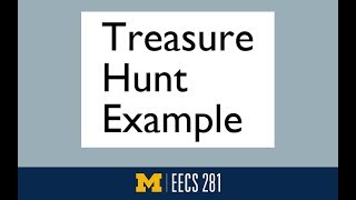 EECS 281  Treasure Hunt Example [upl. by Ydur]