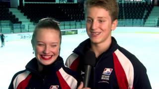 Interview with USA Dance Team CARREIRA  PONOMARENKO [upl. by Krystle101]