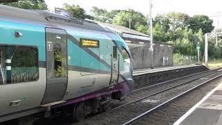 Transpennine Express Class 397 Departing Oxenholme Lake District 25723 [upl. by Nitnerb]