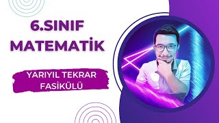 6Sınıf Yarıyıl Tekrar Fasikülü 1  30 Sorular [upl. by Assyli]