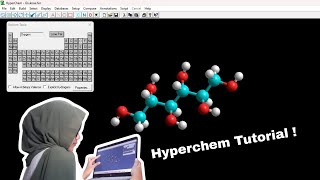 Tutorial Penggunaan Aplikasi Hyperchem [upl. by Une]