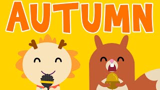 AUTUMN ♫ Seasons Song  Wormhole Learning  Songs For Kids [upl. by Noxin]