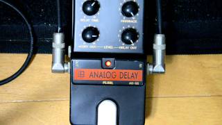 Pearl AD08 analog delay sample [upl. by Petite391]