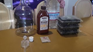 How To Make Blackberry Mead  alecreview [upl. by Adahs]