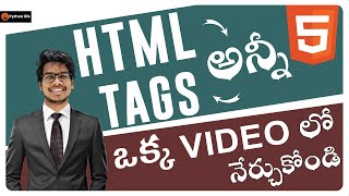 HTML Tags in Telugu [upl. by Eniamsaj]