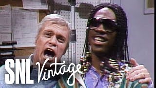 Frank Sinatra and Stevie Wonder Duet  SNL [upl. by Ailekahs102]