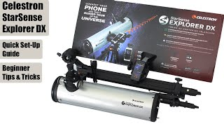 Celestron StarSense Explorer DX Quick SetUp Guide [upl. by Schroer]