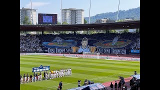 Danke Blerim Emotional farewell for Zurich legend Blerim Dzemaili  FCZ  Lugano 290523 [upl. by Odirfliw]