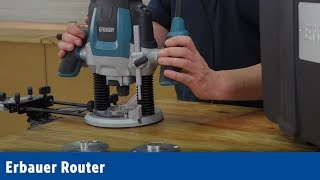 Erbauer Router  Screwfix [upl. by Seaman729]