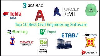 Top 10 Best Civil Engineering Software [upl. by Parthena]