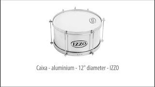 Caixa  12in diameter aluminium IZZO [upl. by Nemhauser]