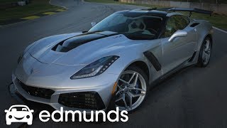 2019 Chevrolet Corvette ZR1 Review  First Drive  Edmunds [upl. by Eicnahc]