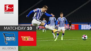 Hertha wins Derby  Hertha BSC  Union Berlin  31  All Goals  Matchday 10 – Bundesliga 2021 [upl. by Piper]