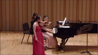 Wieniawski Scherzo Tarantella transcribed for viola  Lisa Sung [upl. by Vedi]