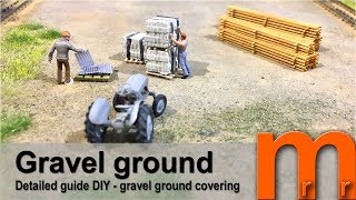 Gravel covered ground ULTRA  Detailed guide DIY [upl. by Aivilo]