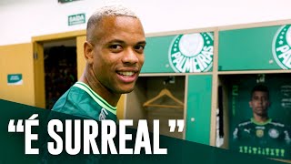 CAIO PAULISTA SE IMPRESSIONA COM ESTRUTURA DO PALMEIRAS [upl. by Procto]