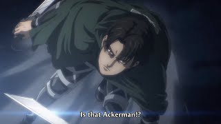 Attack on Titan  Female Titan Destroys Right Flank Ep 18 [upl. by Toh753]