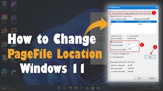 Hướng dẫn Chuyển PageFile sang ổ đĩa khác trên Windows 11 [upl. by Purdy478]