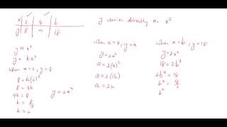 CSEC Maths  Direct and Indirect Variation [upl. by Tnilf]