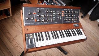 How To Use A Minimoog Synthesizer [upl. by Niamart104]