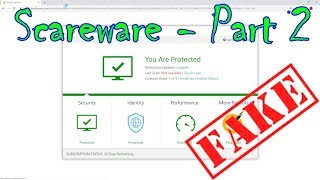 SCAREWARE ReImage scam Part 2 [upl. by Gilli]