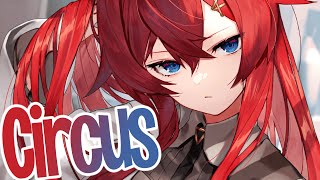 Nightcore  Britney Spears \\ Circus Lyrics [upl. by Ozen459]