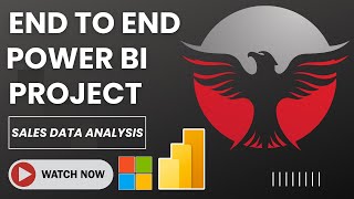 Power BI End to End Project  Power BI Sales Data Analysis  MS Power BI Project for Beginners [upl. by Noryak]