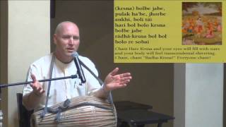 Kirtan by HG Vaisesika Prabhu 061514 [upl. by Nonnel962]