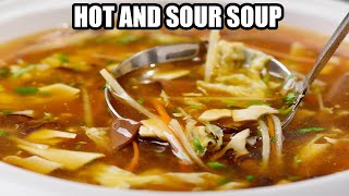 AUTHENTIC HOT and SOUR Soup Recipe RESTAURANT QUALITY [upl. by Sidwell]