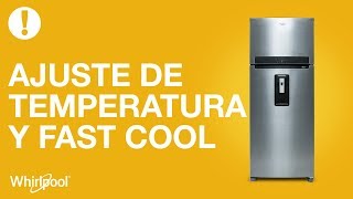 Refrigeradores Whirlpool  Control de Temperatura y Fast Cool 18 p³ [upl. by Sydney]