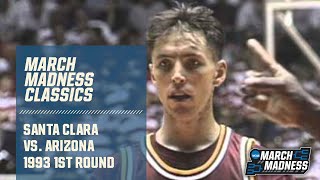 Santa Clara vs Arizona 1993 First Round  FULL GAME [upl. by Ogata]