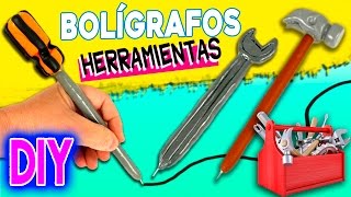 BOLÍGRAFOS decorados HERRAMIENTAS  Ideas para REGALAR [upl. by Drue]