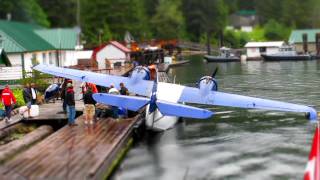 Dawsons Landing  Grumman Goose Landing  Time Lapse [upl. by Atirhs724]