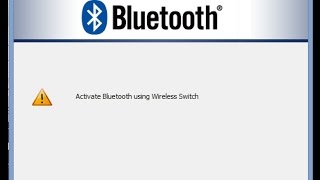 Active Bluetooth using wireless Switch 100  solution dell Inspiron 3542 [upl. by Cordelie]