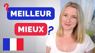 Mieux vs Meilleur  Differences Rules amp Examples with Free PDF [upl. by Kabob]