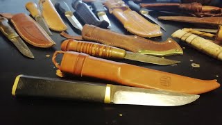 Typical features of the Finnish puukko [upl. by Herra430]