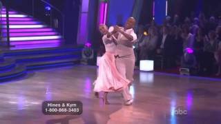 Hines Ward amp Kym Johnson Dancing with the Stars Foxtrot [upl. by Suaeddaht]