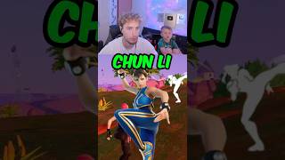 KID LIKES CHUN LI TOO MUCH fortnite [upl. by Eladnek]