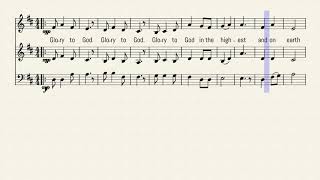 Glory to God Mass of Christ the Savior Baritone Bass Dan Schutte [upl. by Ardnnaed608]